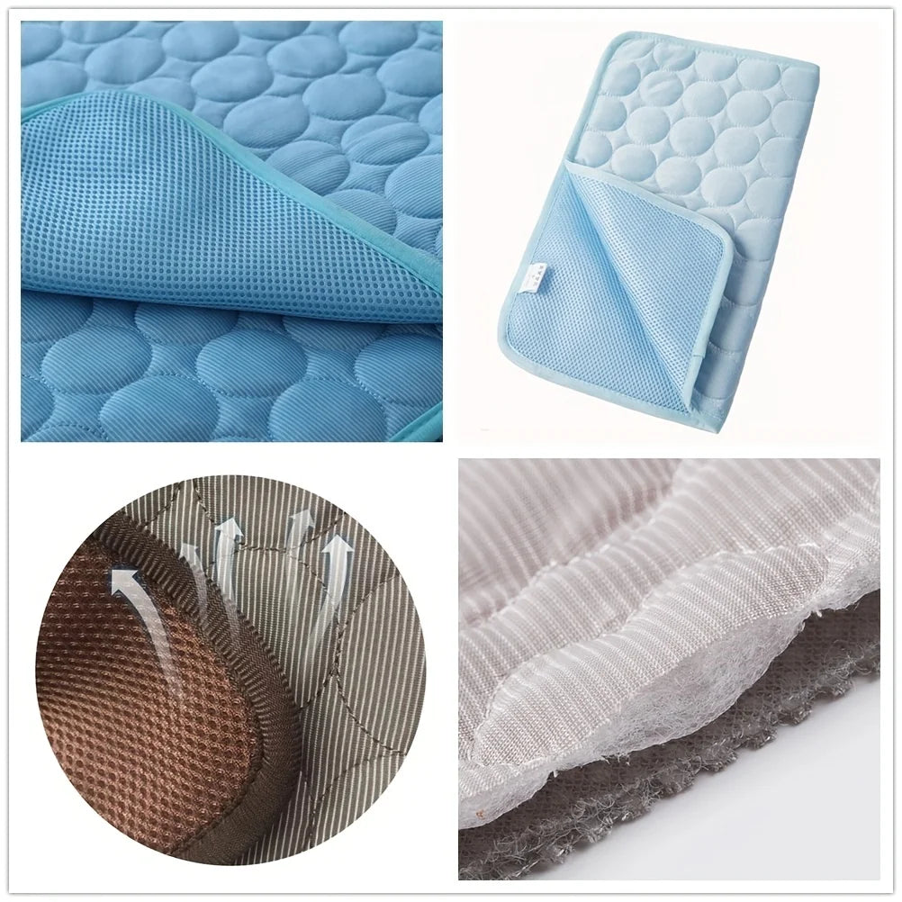 Pet Cooling Mat: Summer Cold Bed for Pets