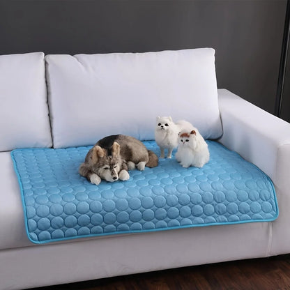 Pet Cooling Mat: Summer Cold Bed for Pets