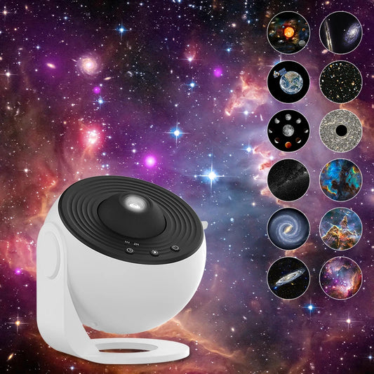 Kids' Galaxy Projector with 12-in-1 Display Scenarios