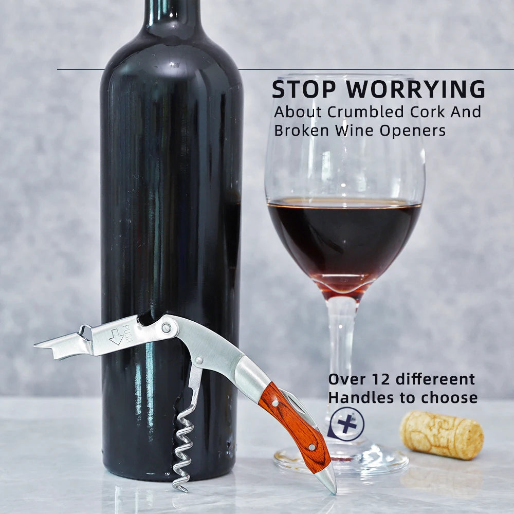 Professional Waiter's Friend Corkscrew with Bag for Wine Lovers