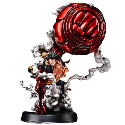 "Monkey D. Luffy - Gear 4" One Piece Anime Figure 22cm