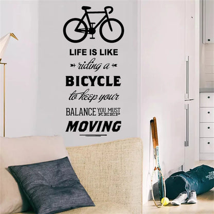 Life Is Like Riding A Bicycle