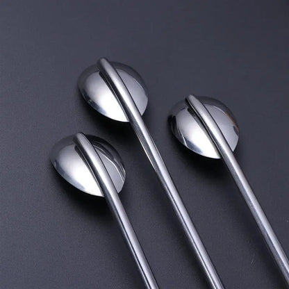 6 Pcs Dual-Use Spoon Straw