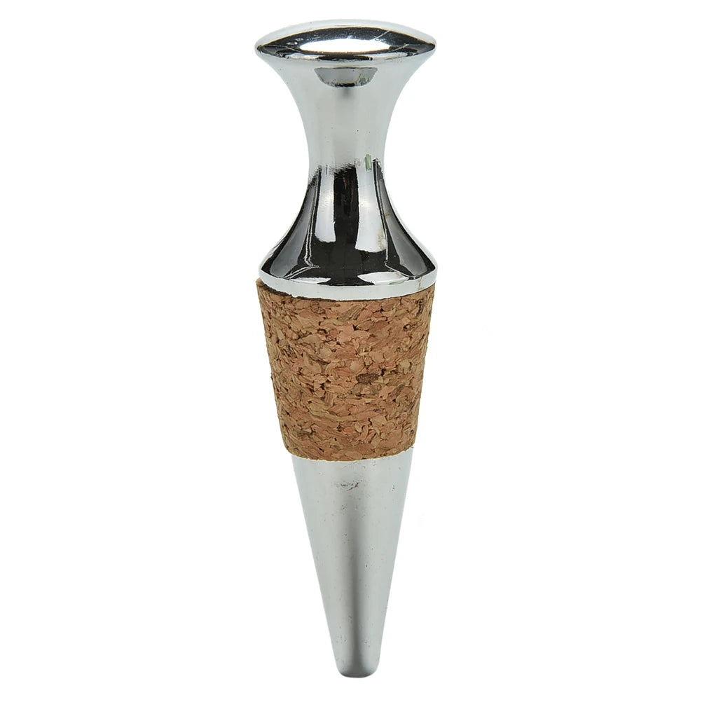 Zinc Alloy Glyptostrobus Wine Stopper – Securely Seal Your Wine Bottles with Style!