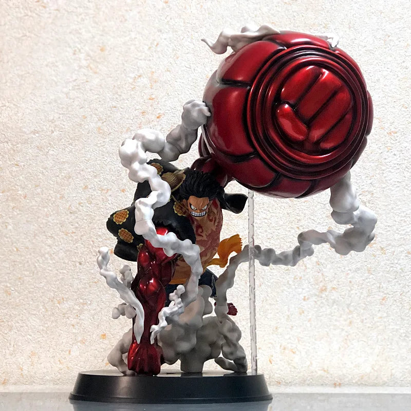 "Monkey D. Luffy - Gear 4" One Piece Anime Figure 22cm