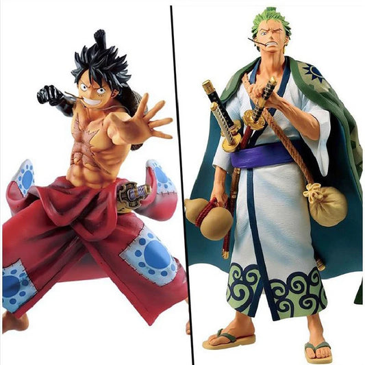 "Monkey D. Luffy / Roronoa Zoro" One Piece Anime Figure