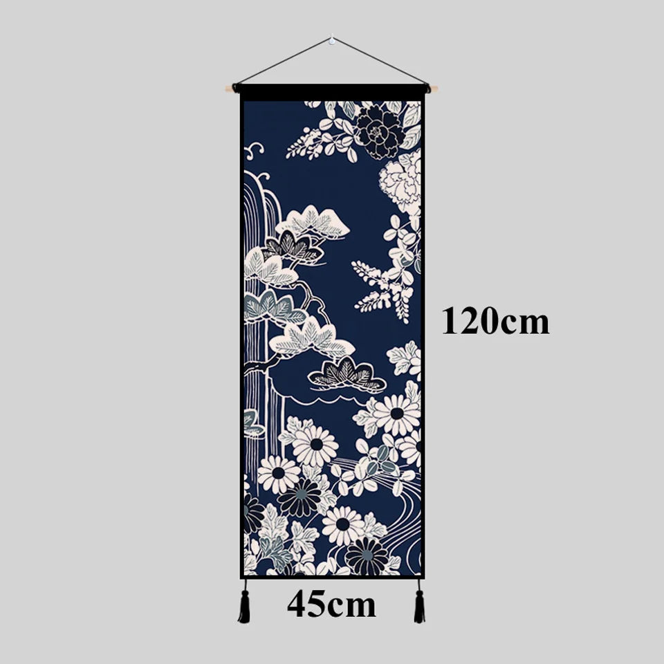 Japanese-Style Wall Hanging Tapestry