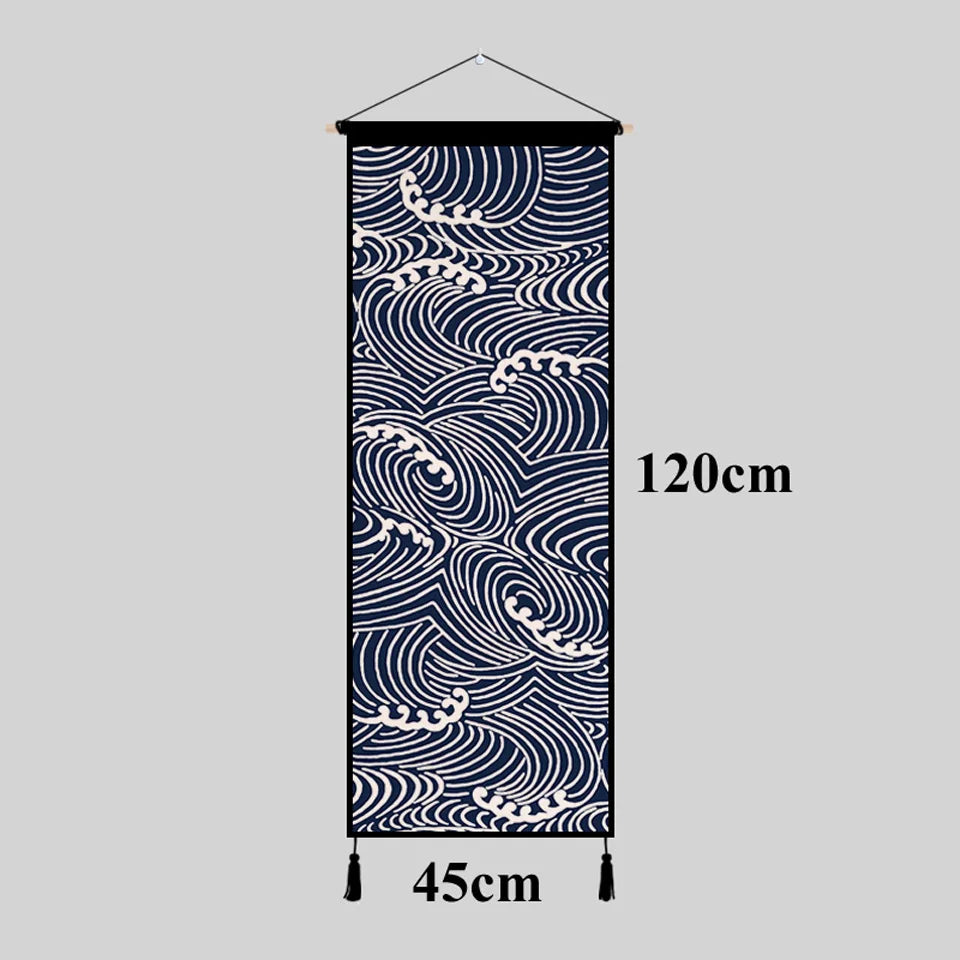 Japanese-Style Wall Hanging Tapestry