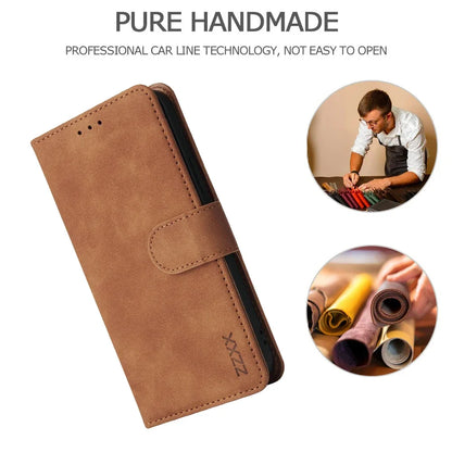 Leather Wallet Flip Phone Case for iPhone 13 14 15