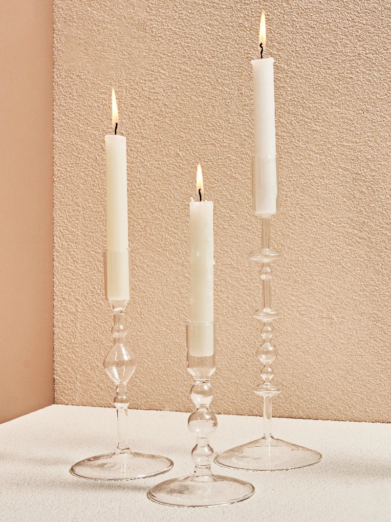 Modern Glass Candle Holder