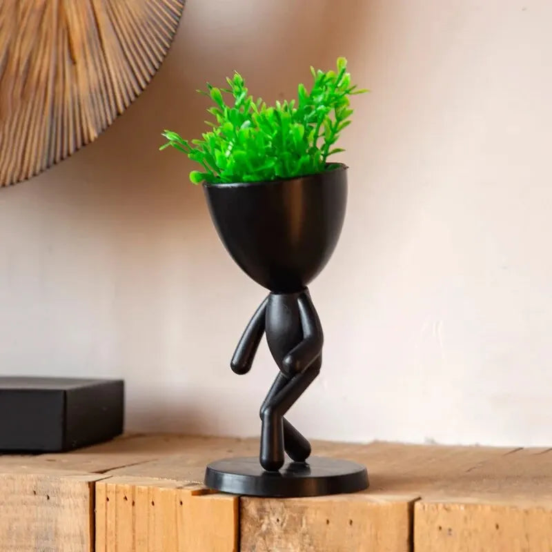 "Head" Plant Pot