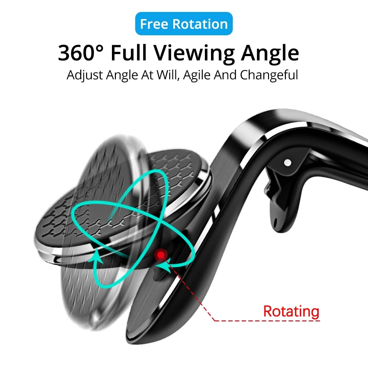 360° Rotating Magnetic Phone Holder