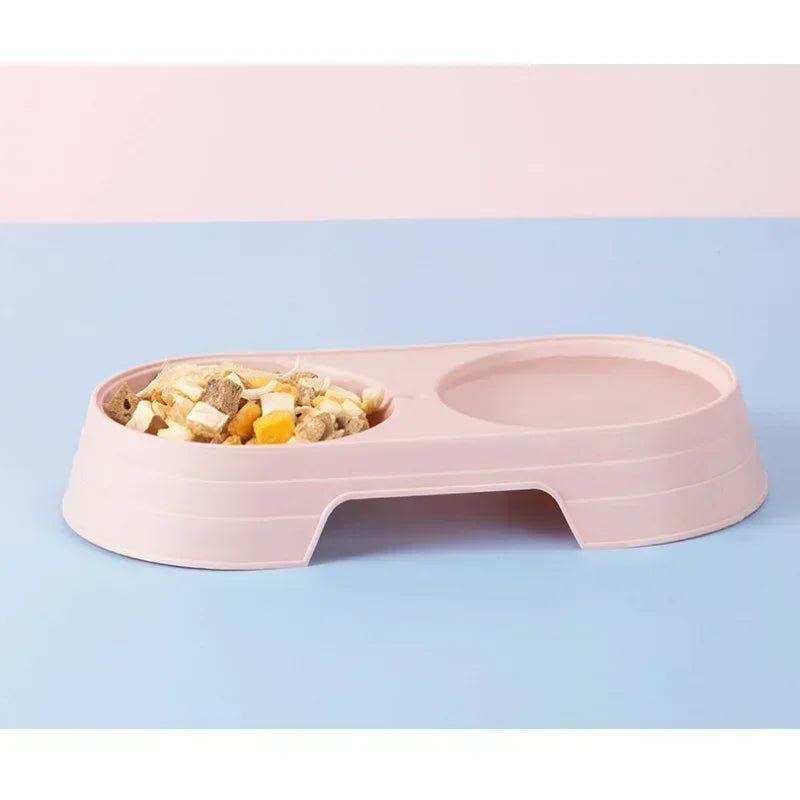 Pet Double Feeder Bowl