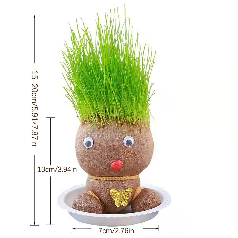 Growing Grass Dolls