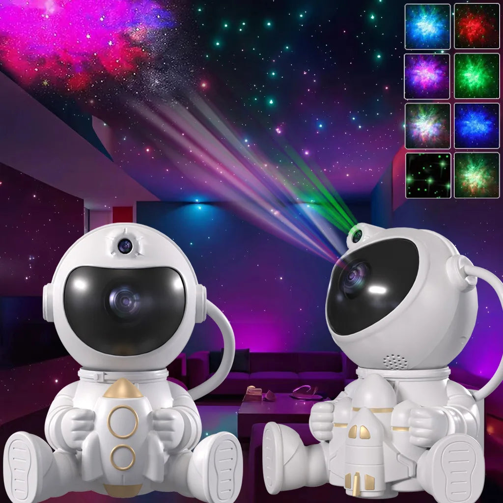 Space Shuttle Astronaut Starry Sky Projector