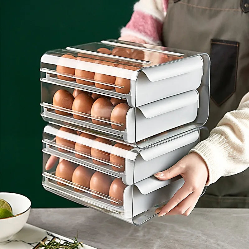 Double Layers Egg Drawer