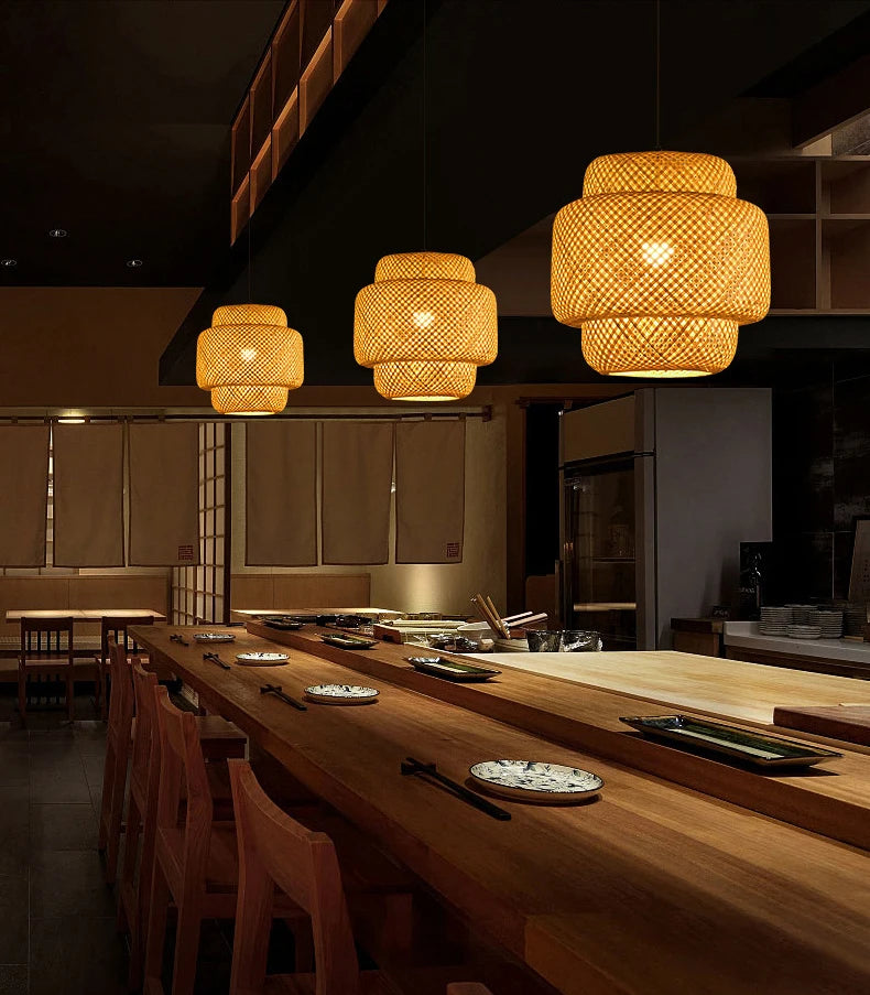 Bamboo Pendant Light