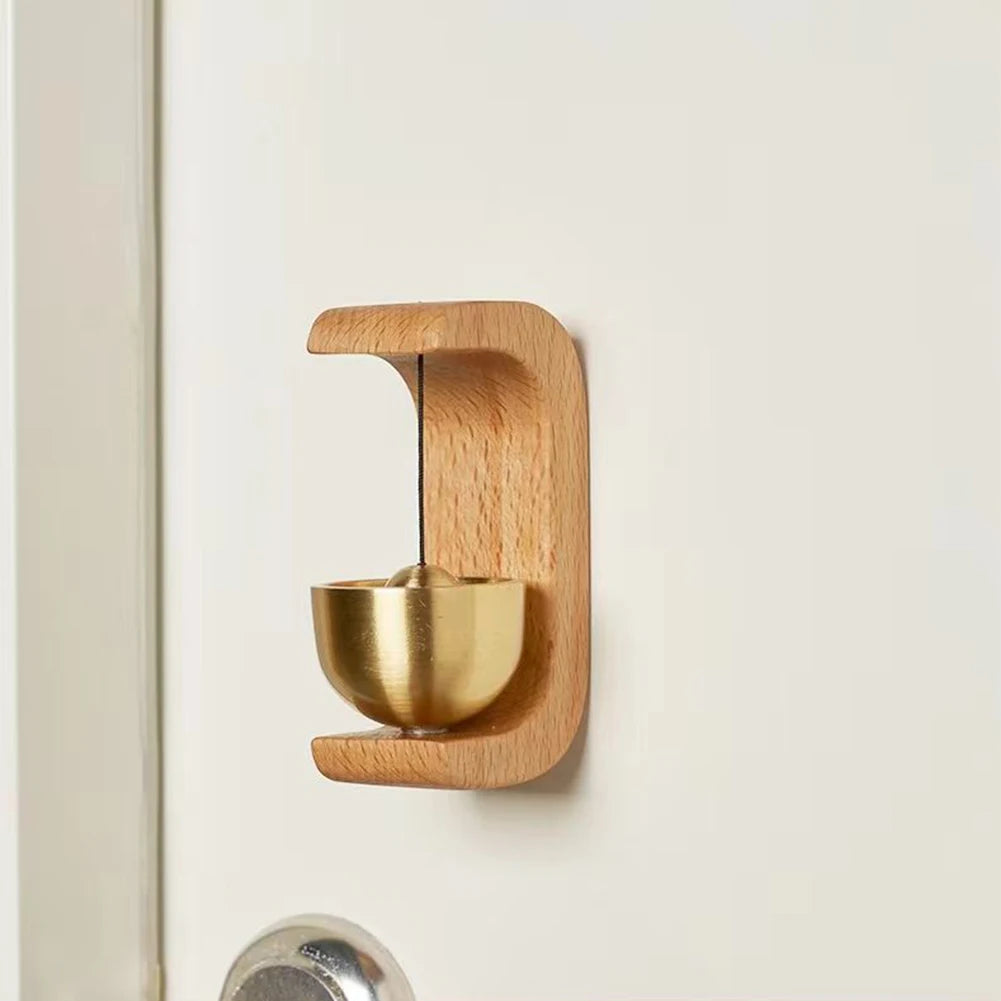 Magnetic Wood Doorbell