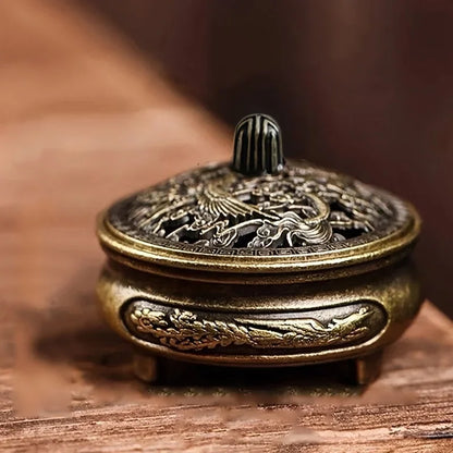 Small Iron Pot Incense Burner