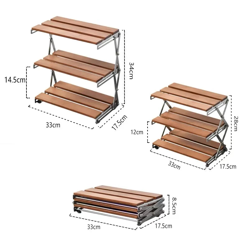 Outdoor Camping Folding Table – Portable and Easy-to-Carry for Picnics and Barbecues