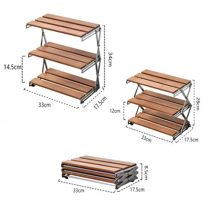 Outdoor Camping Folding Table – Portable and Easy-to-Carry for Picnics and Barbecues