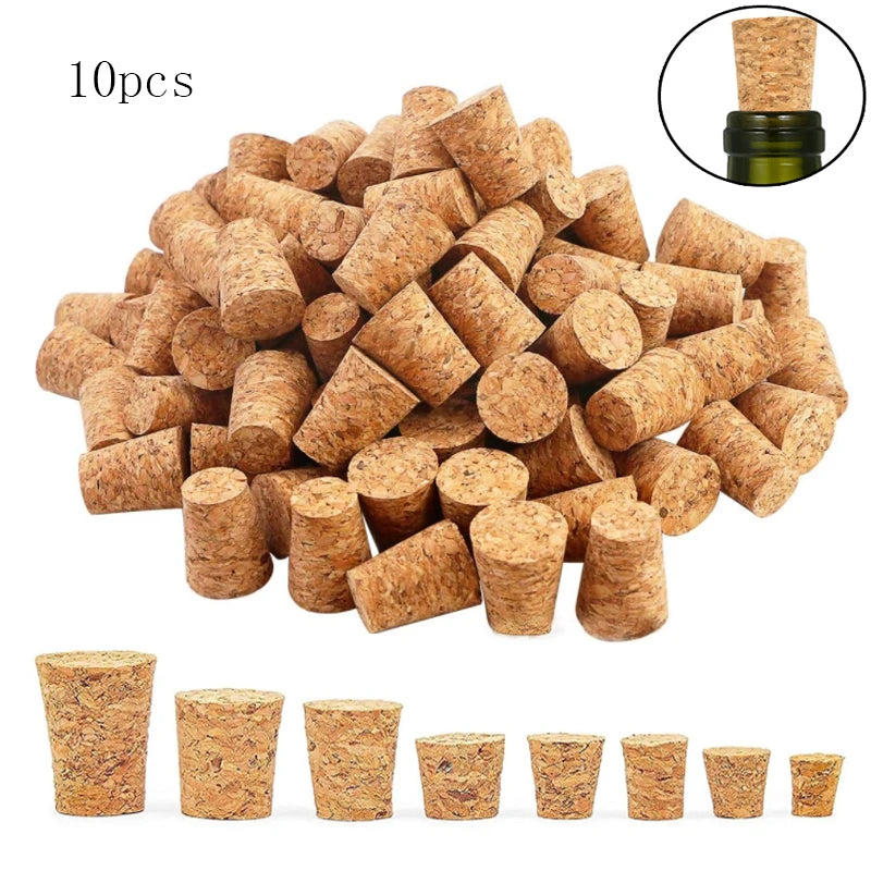 Reusable Wine Cork Stopper Set, 5/10 Pieces