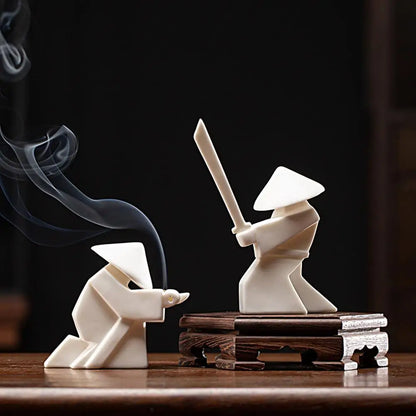 Samurai Incense Holder