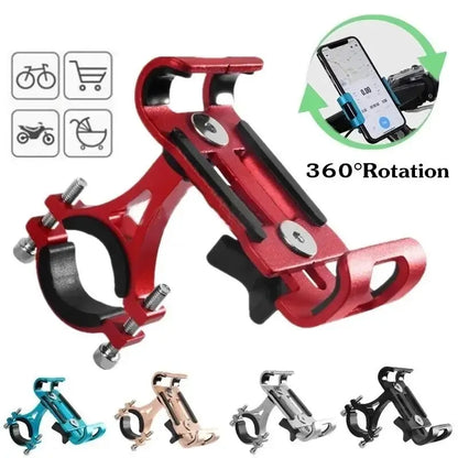 Metal Anti-Slip Phone Holder with Bracket