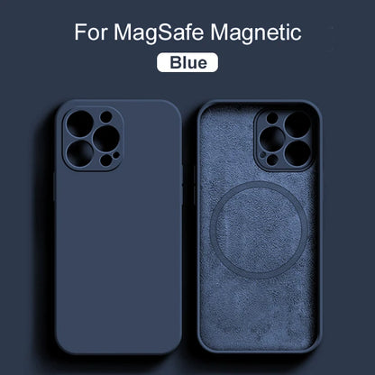 Silicone Phone Case with Magsafe For iPhone models 2/2