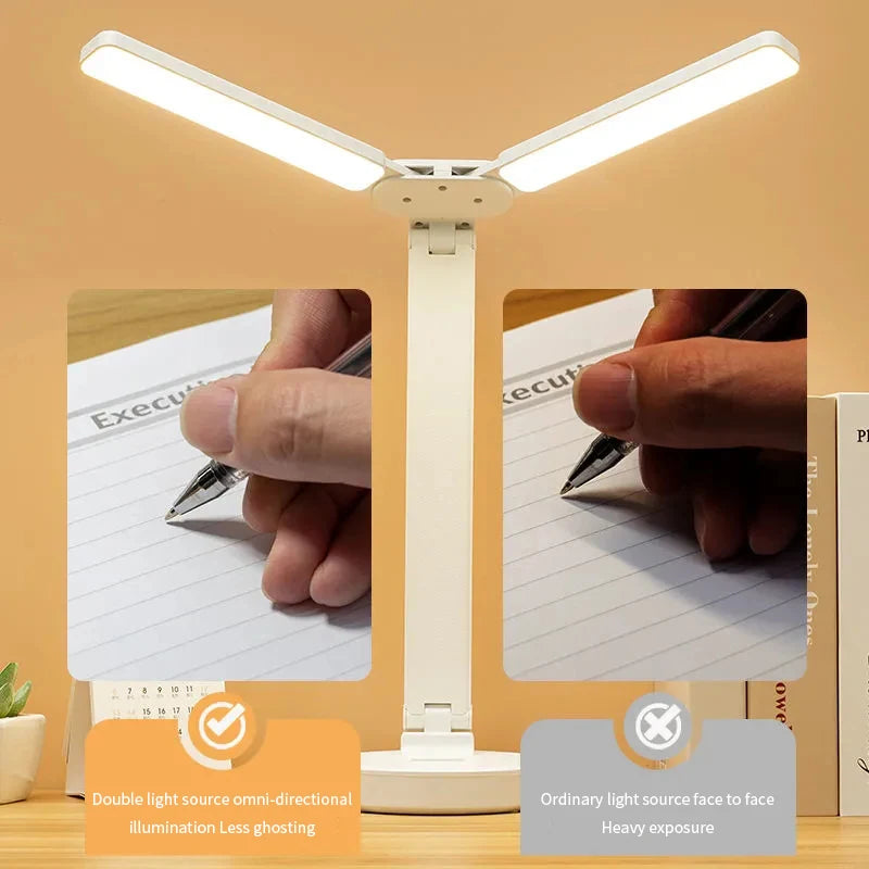 LED Desk Lamp with 3 Levels Dimmable Touch Control