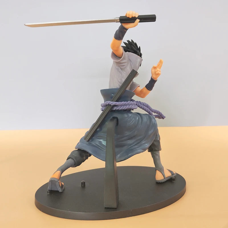 BANDAI Anime Naruto Shippuden Figure Uchiha Sasuke  Action Figures Collection Model