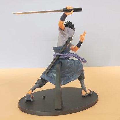 BANDAI Anime Naruto Shippuden Figure Uchiha Sasuke  Action Figures Collection Model