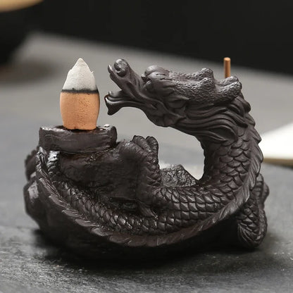 Chinese Dragon Incense Burner