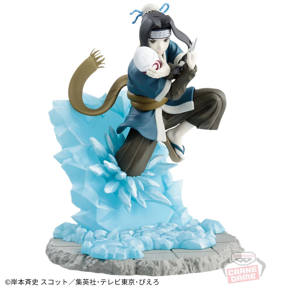 BANDAI Naruto Saga Haku Momochi Zabuza Figure Anime