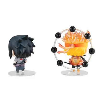 BANDAI Naruto  Saga Naruto Sasuke Kakashi Itachi Action Figure