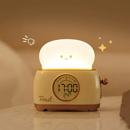 Kid's LED Alarm Clock with Night Light