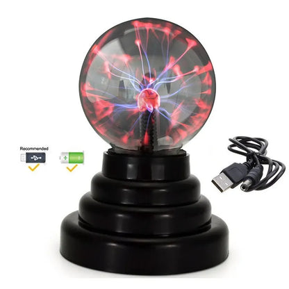 Plasma Ball Lamp with Touch Sensitivity