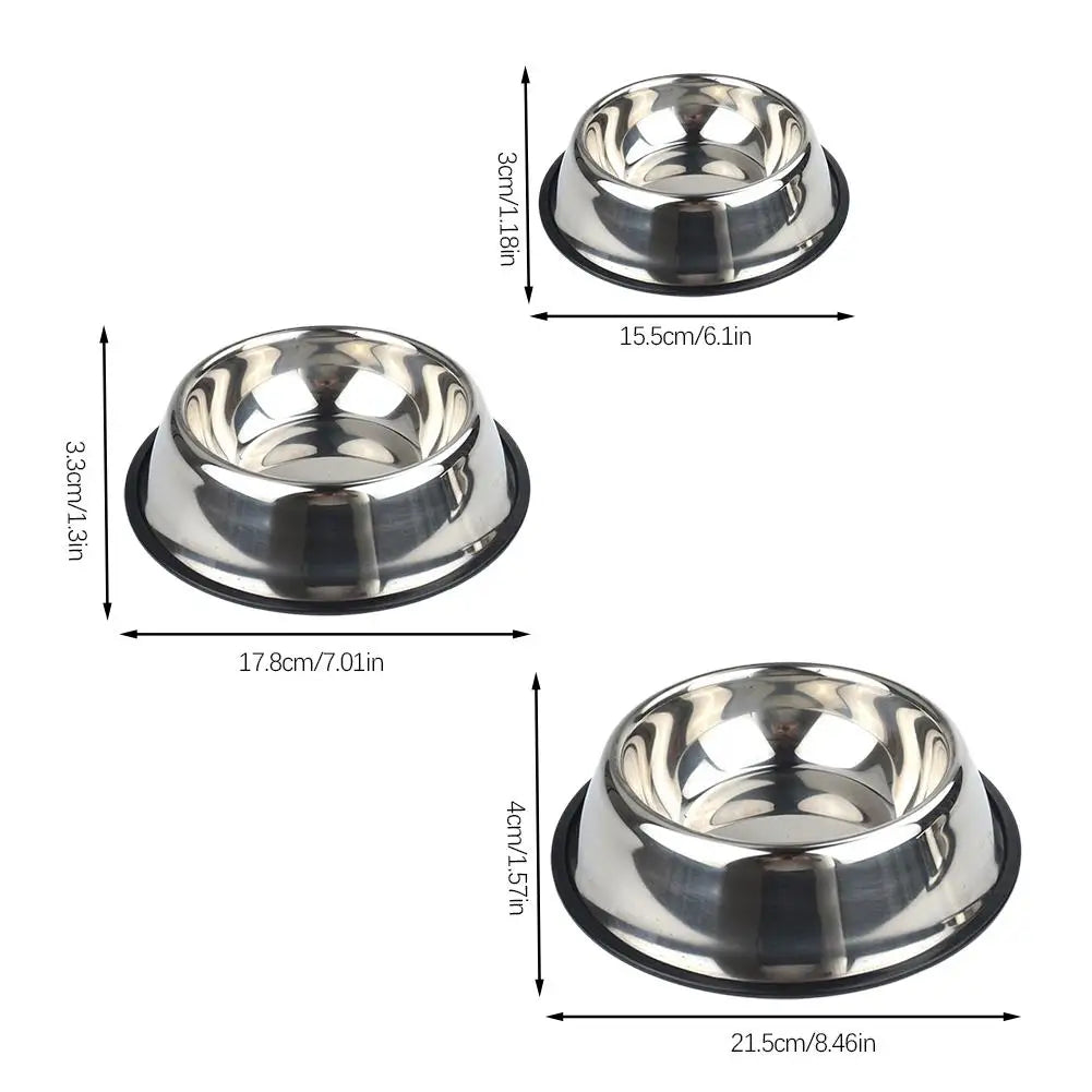 Stainless Steel Pet Bowl Feeder