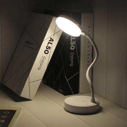 Portable LED Desk Lamp with USB & Battery Power