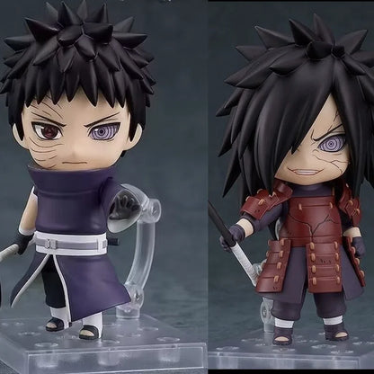 BANDAI Naruto Shippuden Uchiha Madara Obito Action Figures