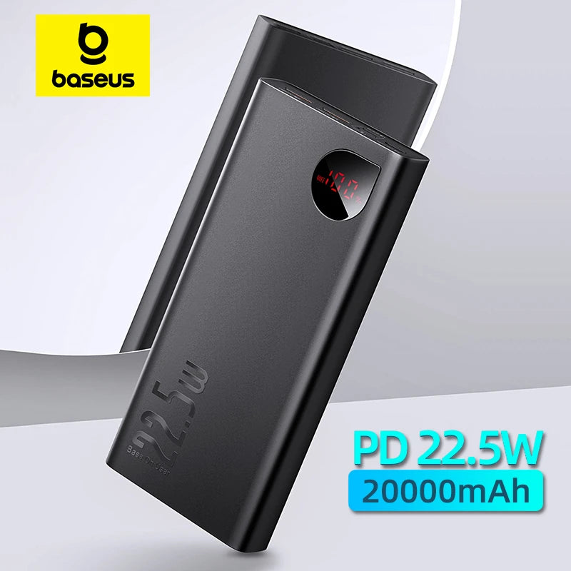 20000mAh - 22.5W PD Fast Charging Power Bank