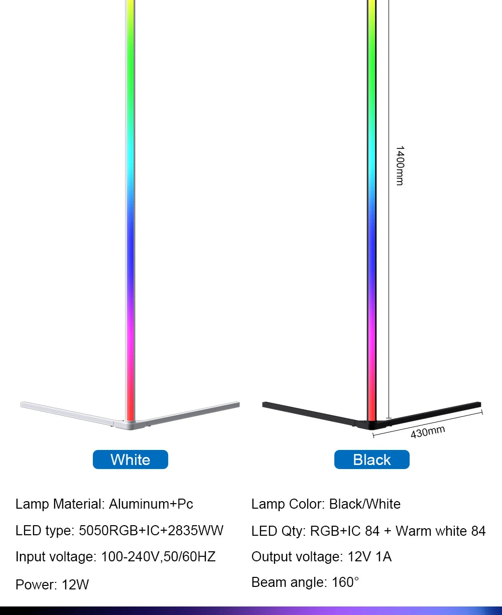 Bluetooth Smart Floor Lamp