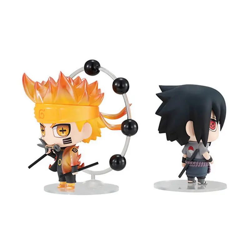 BANDAI Naruto  Saga Naruto Sasuke Kakashi Itachi Action Figure