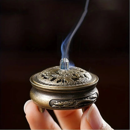 Small Iron Pot Incense Burner