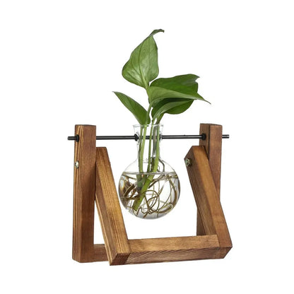 Decorative Hydroponic Flower Pot with Stand