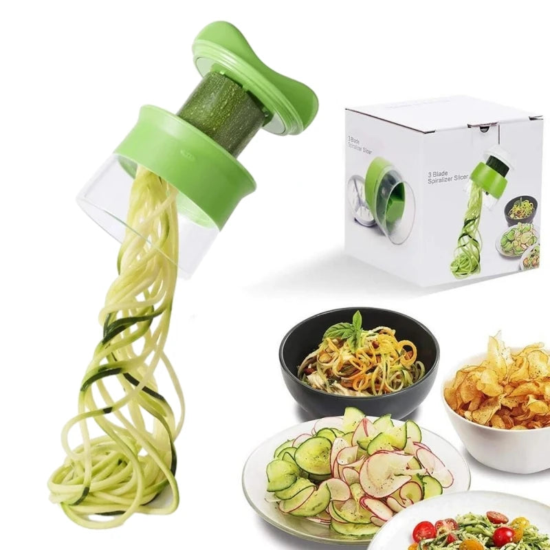 Vegetable Spiralizer with Rotary Grater