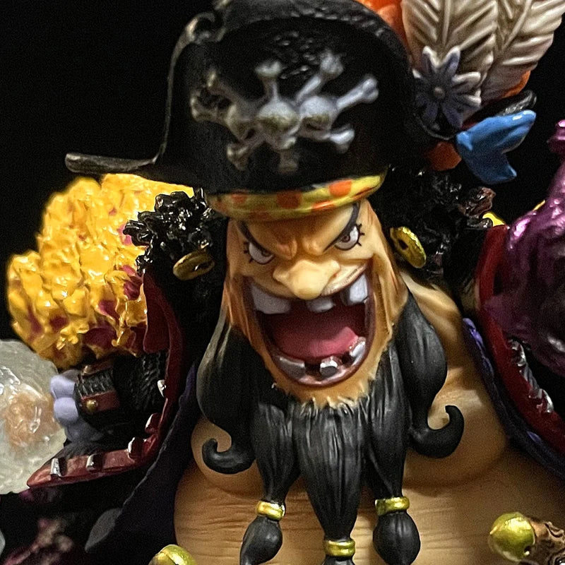 "Marshall D Teach - Emperor" "Brook" One Piece Anime Figure