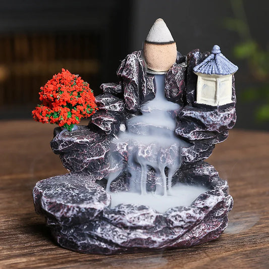 Backflow Waterfall Incense Holder