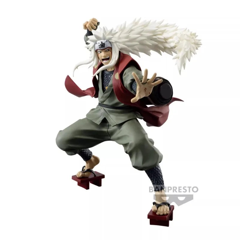 BANDAI Naruto Shippuden Safa Jiraiya Anime Figure Action Model