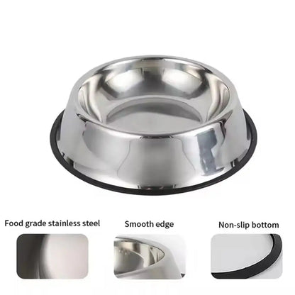 Stainless Steel Pet Bowl Feeder